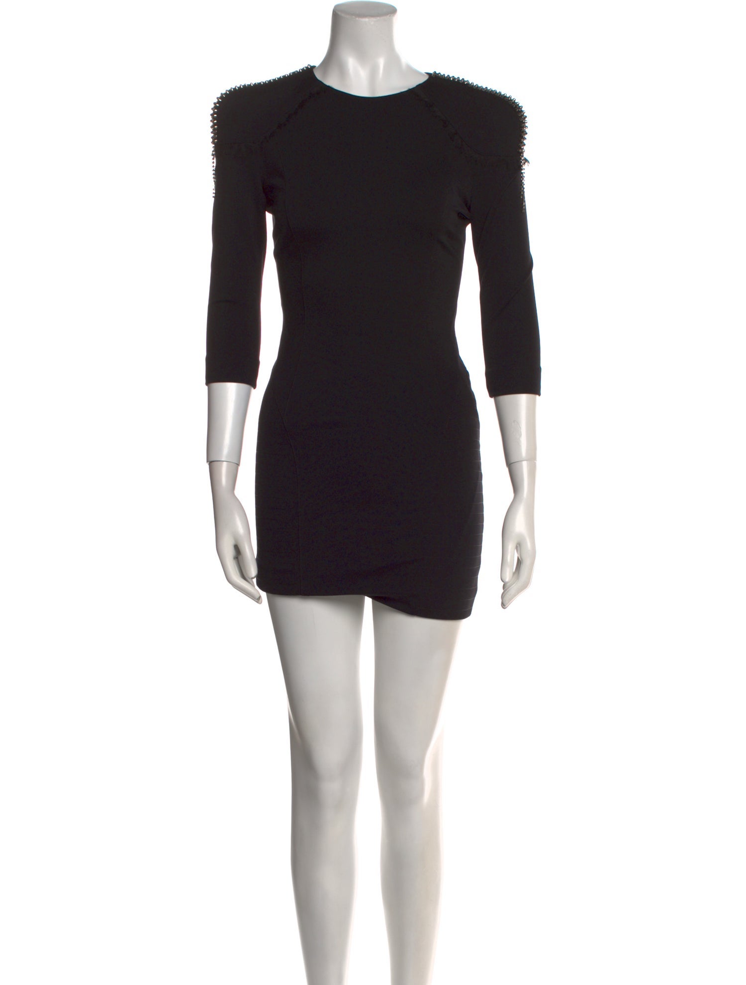 Pierre Balmain Crew Neck Mini Dress