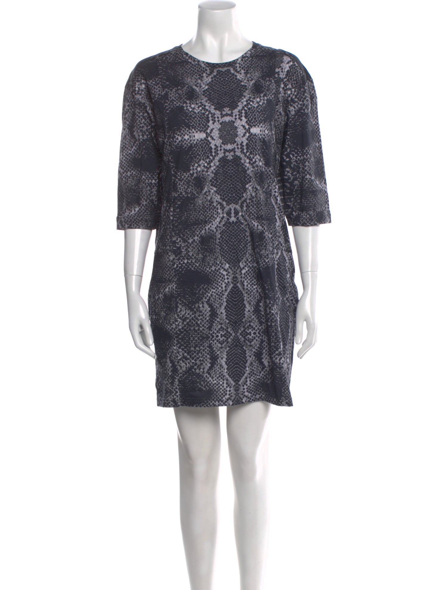 Pierre Balmain Animal Print Mini Dress