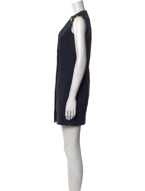 Pierre Balmain V-Neck Mini Dress