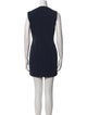 Pierre Balmain V-Neck Mini Dress