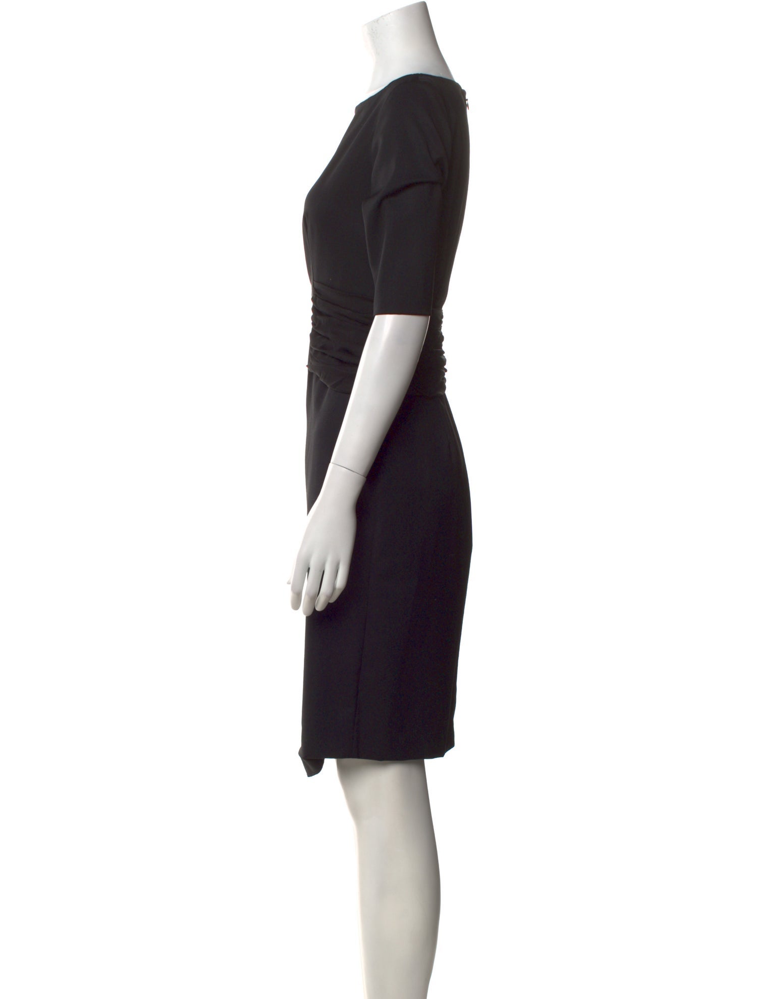 Pierre Balmain Virgin Wool Knee-Length Dress