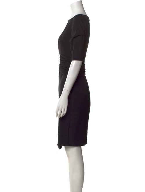 Pierre Balmain Virgin Wool Knee-Length Dress
