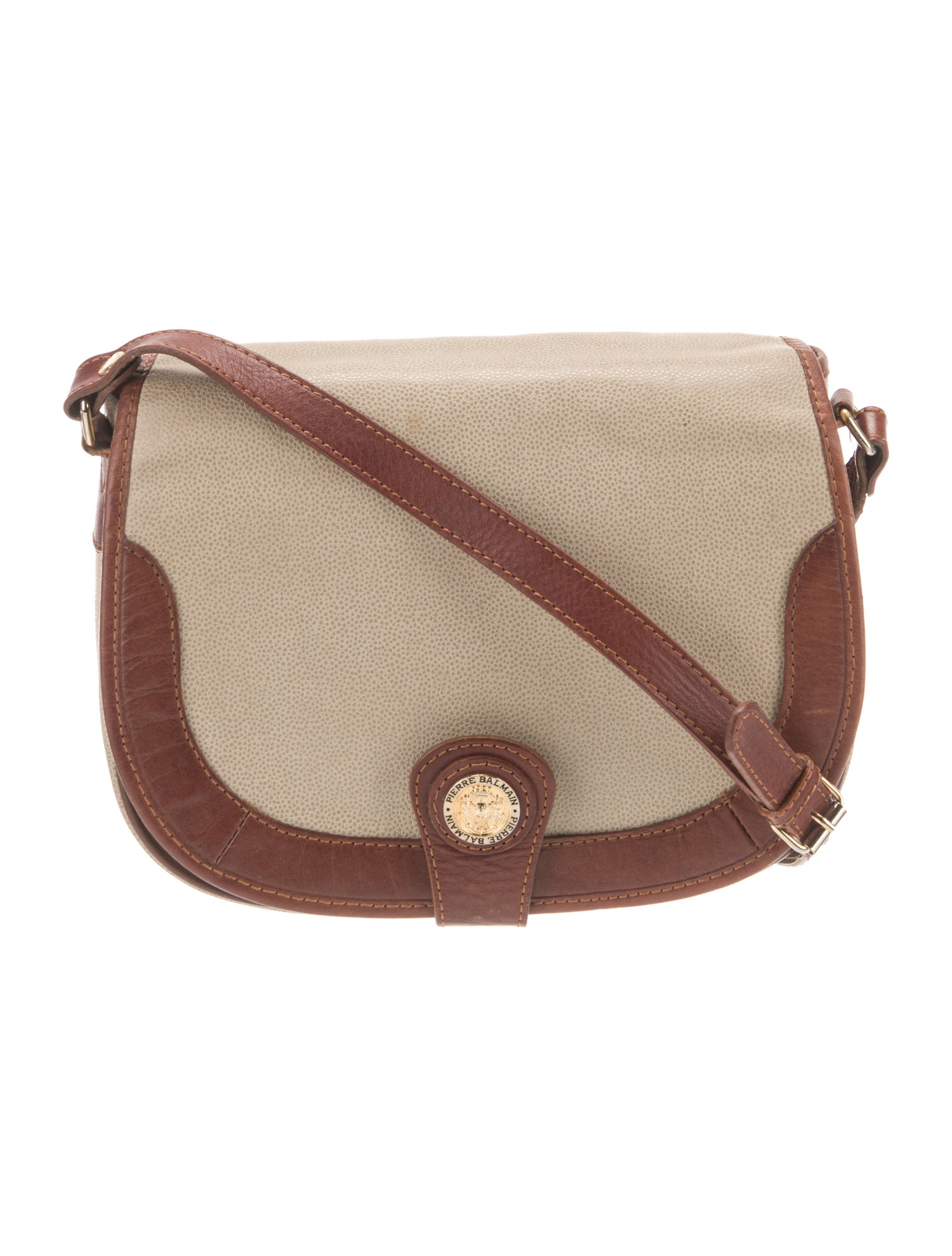 Pierre Balmain Leather Crossbody Bag