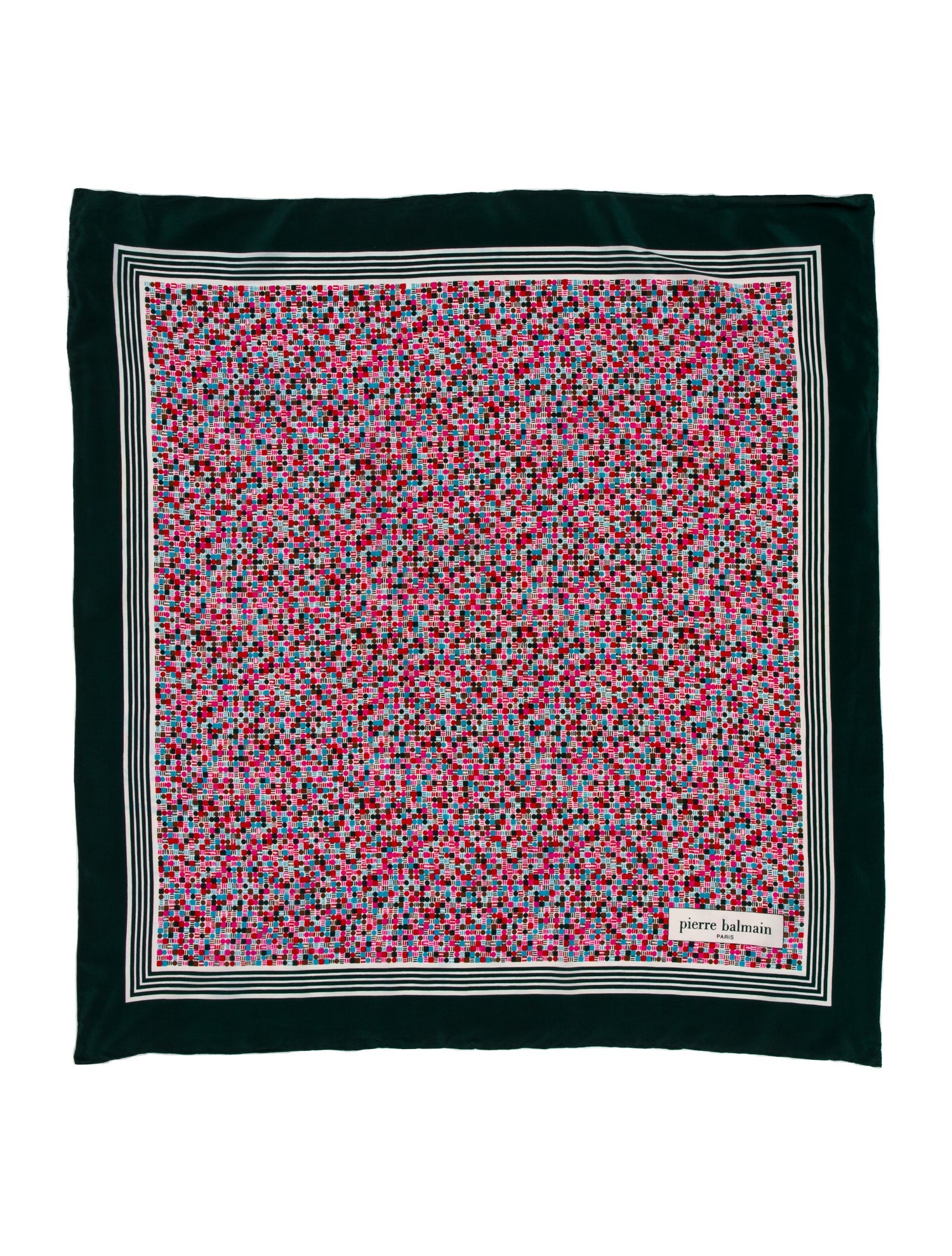 Pierre Balmain Silk Printed Scarf