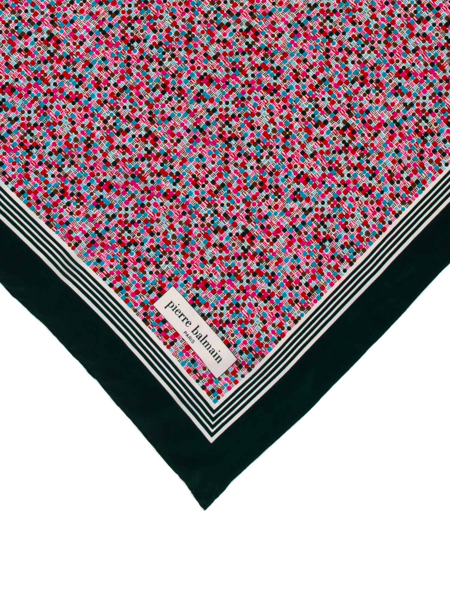 Pierre Balmain Silk Printed Scarf