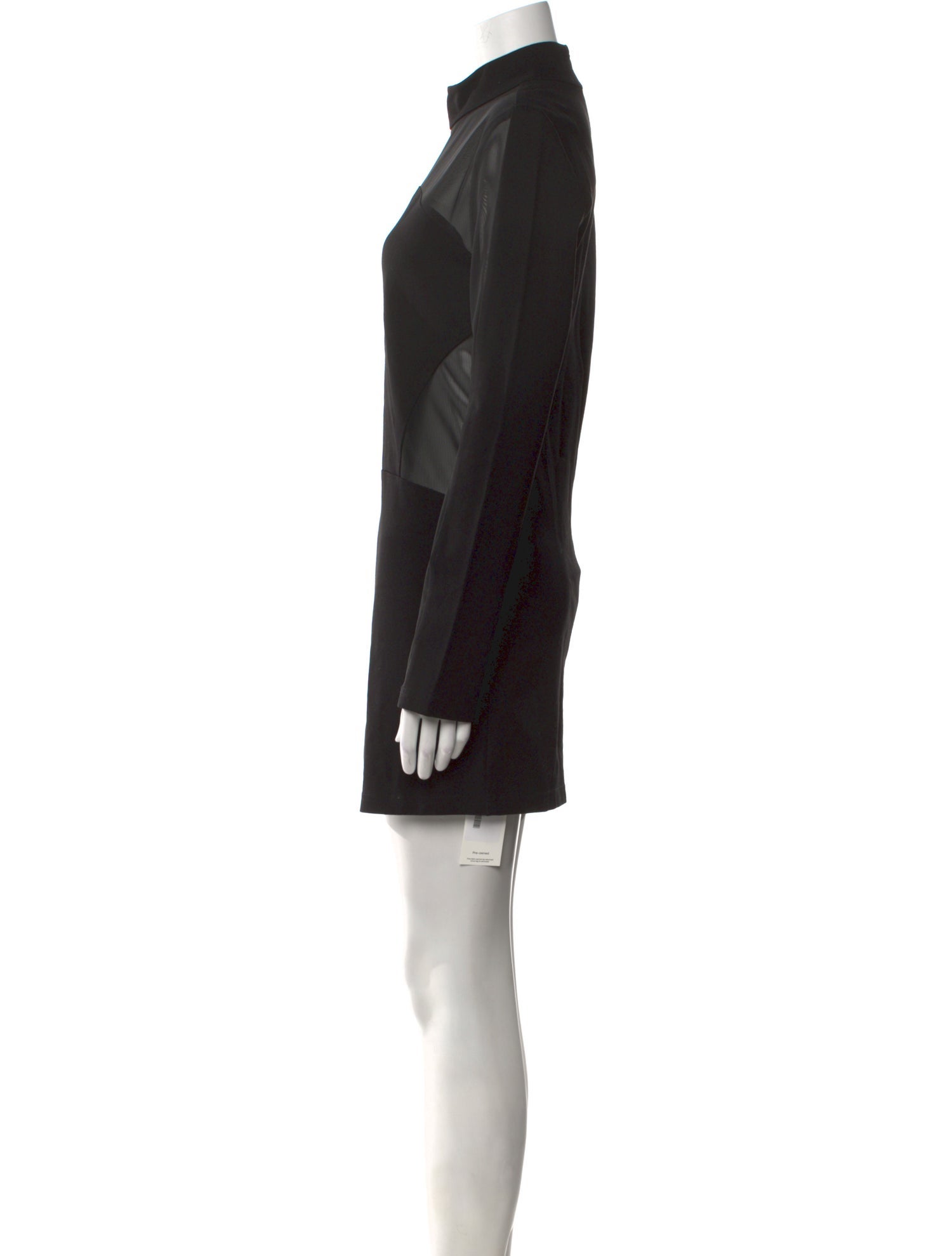 Pierre Balmain Mock Neck Mini Dress