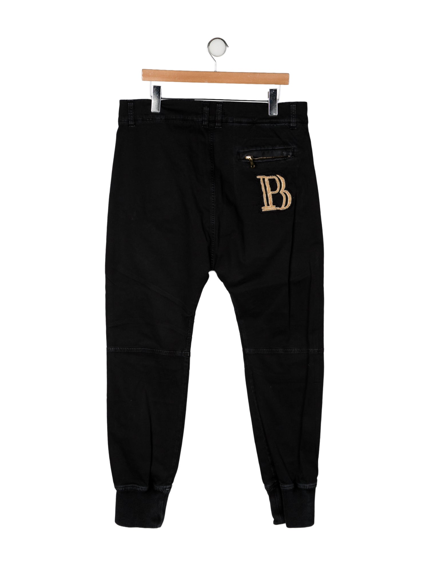 Pierre Balmain Moto Jeans