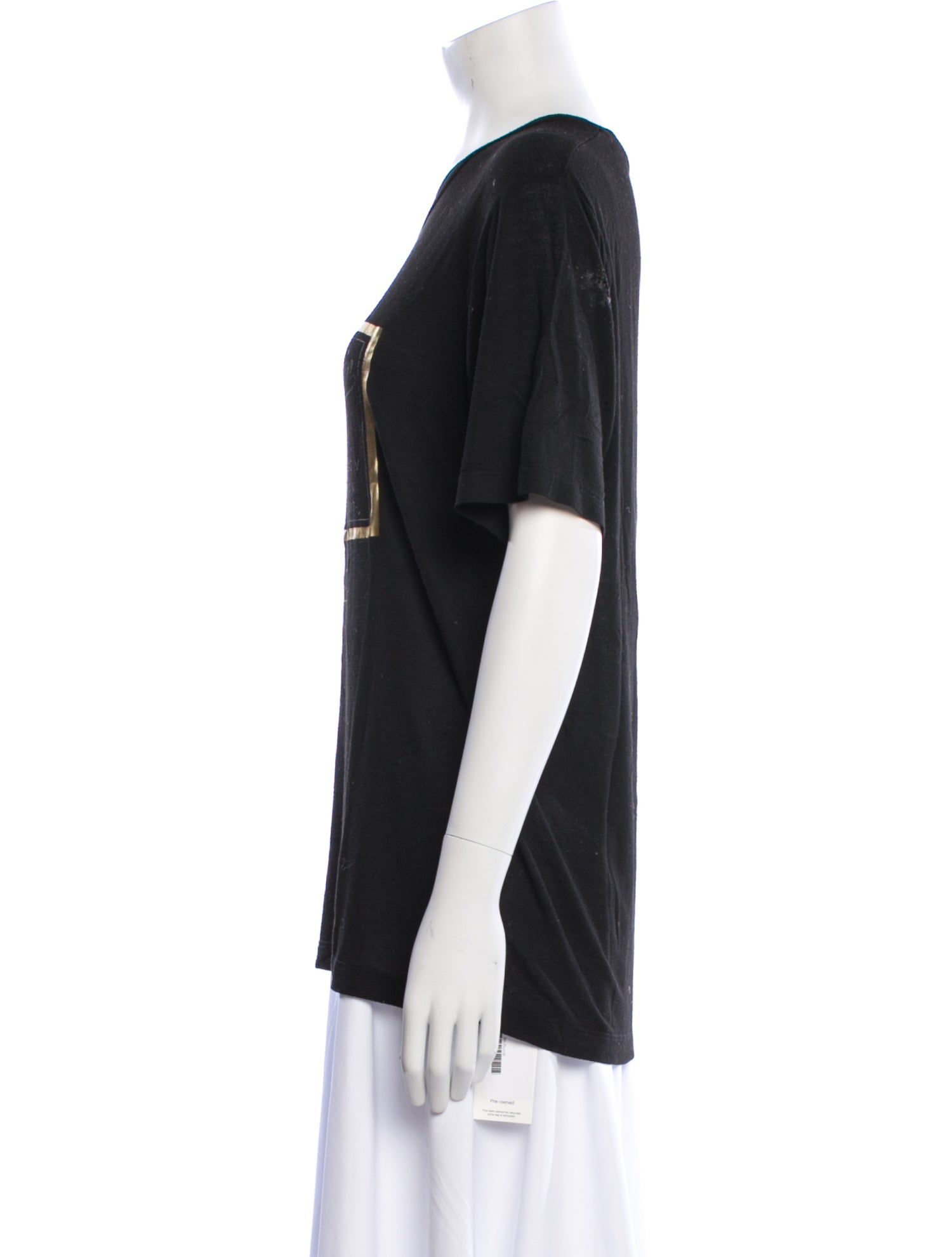 Pierre Balmain Graphic Print Crew Neck T-Shirt