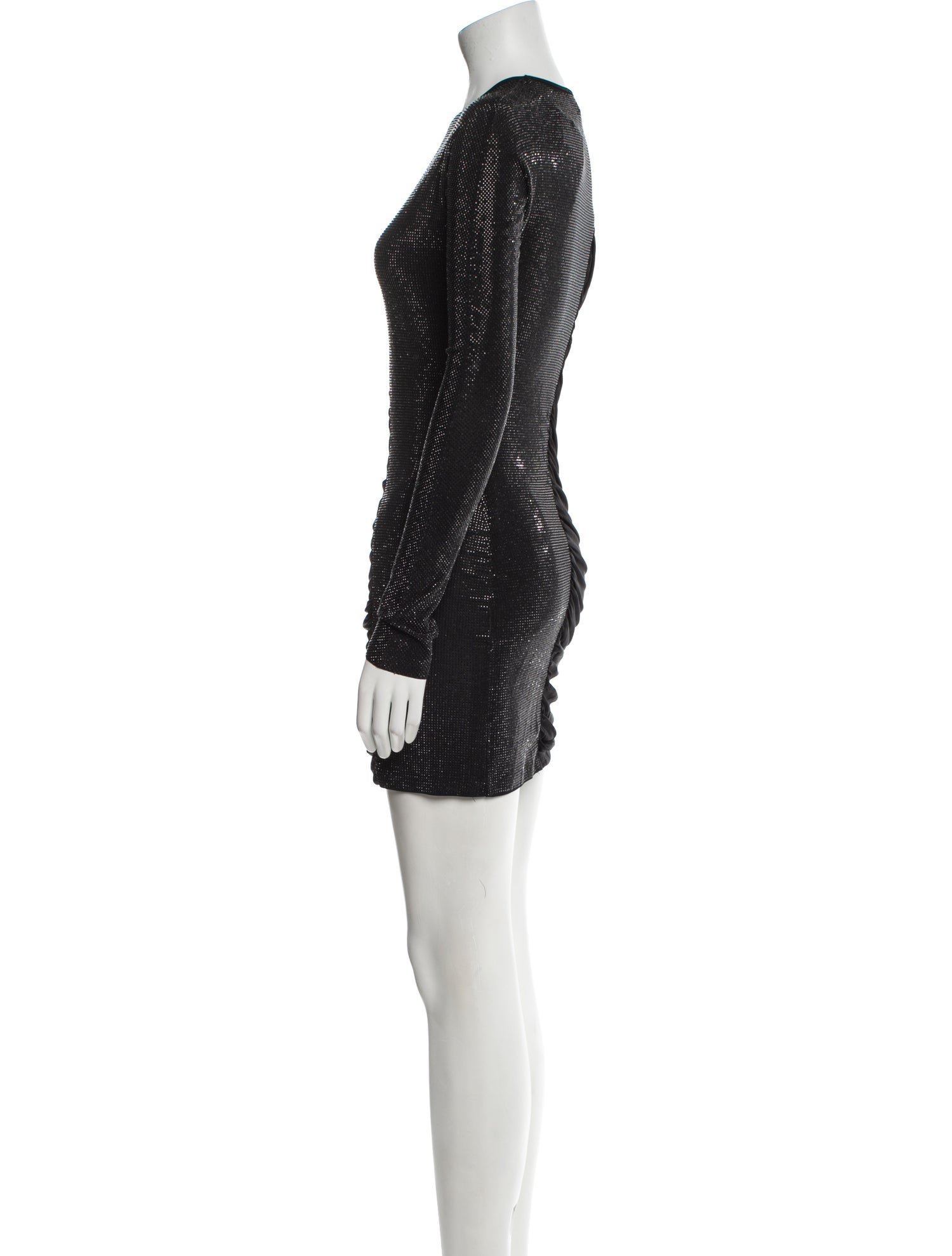 Pierre Balmain Crew Neck Mini Dress