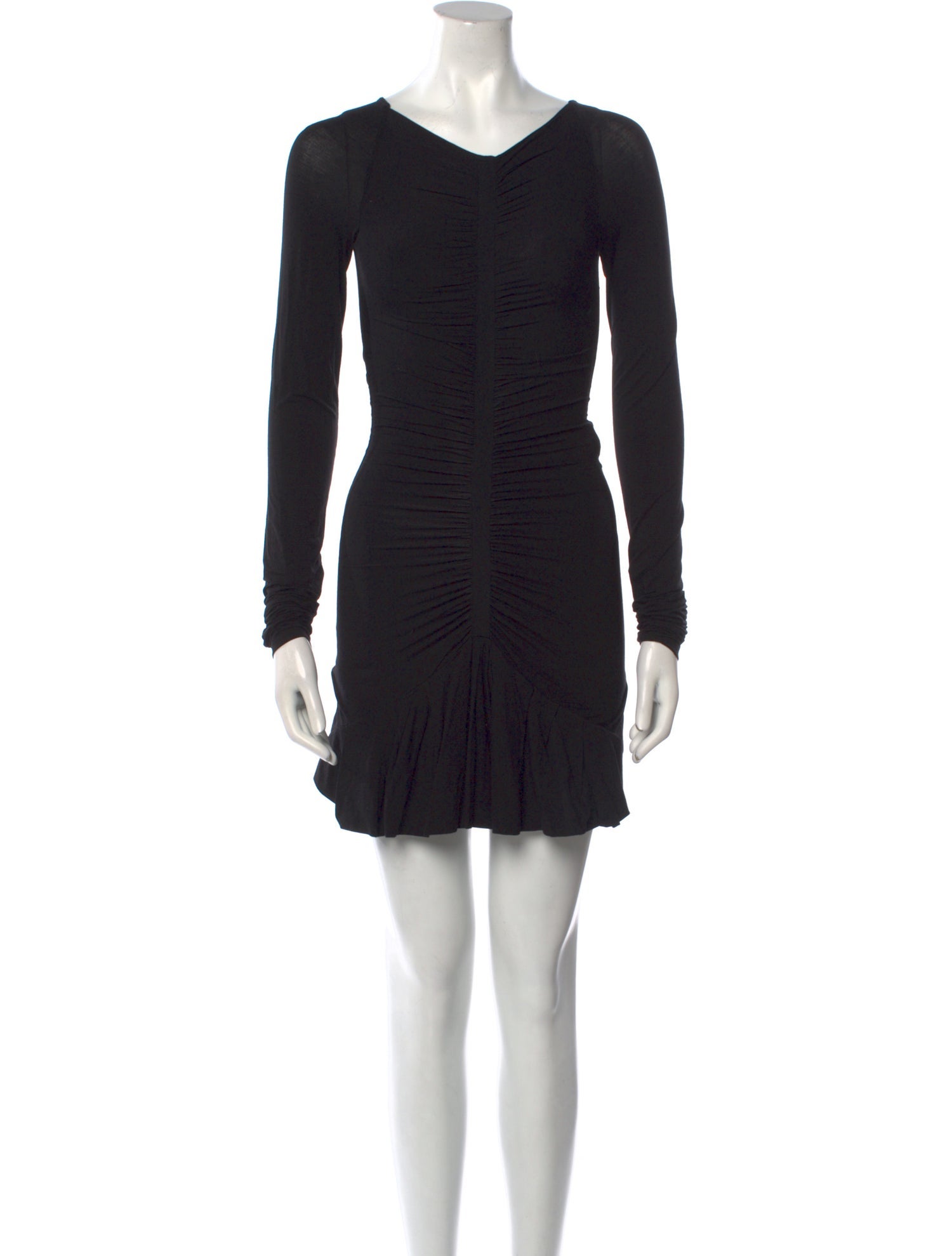 Pierre Balmain V-Neck Mini Dress