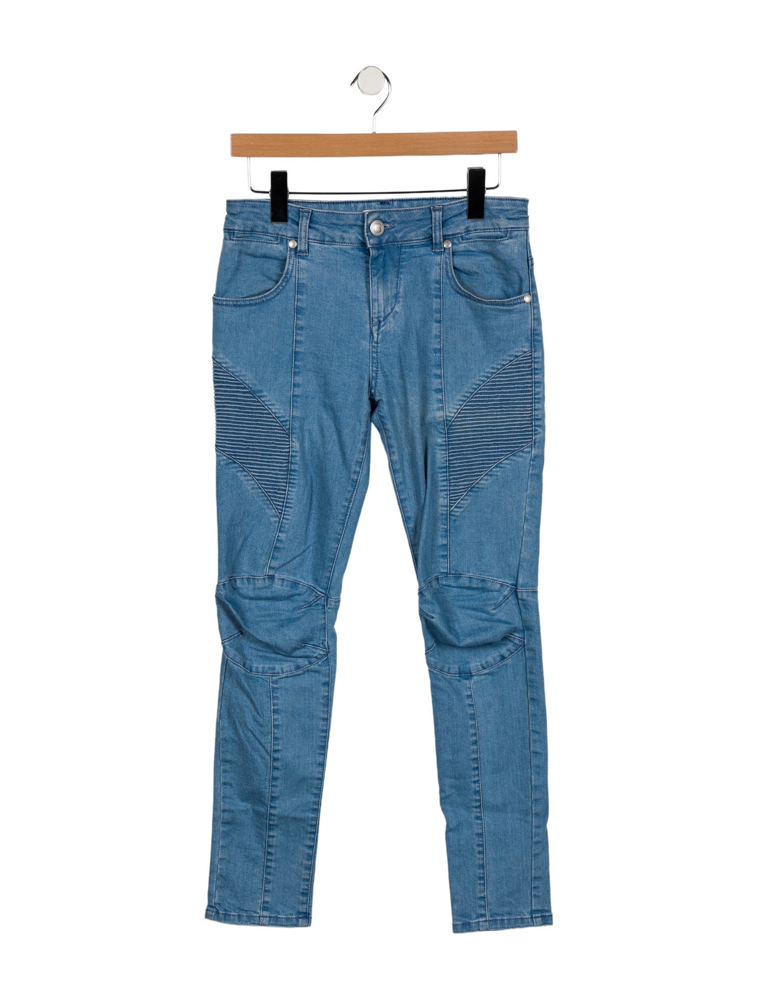 Pierre Balmain Mid-Rise Skinny Leg Jeans