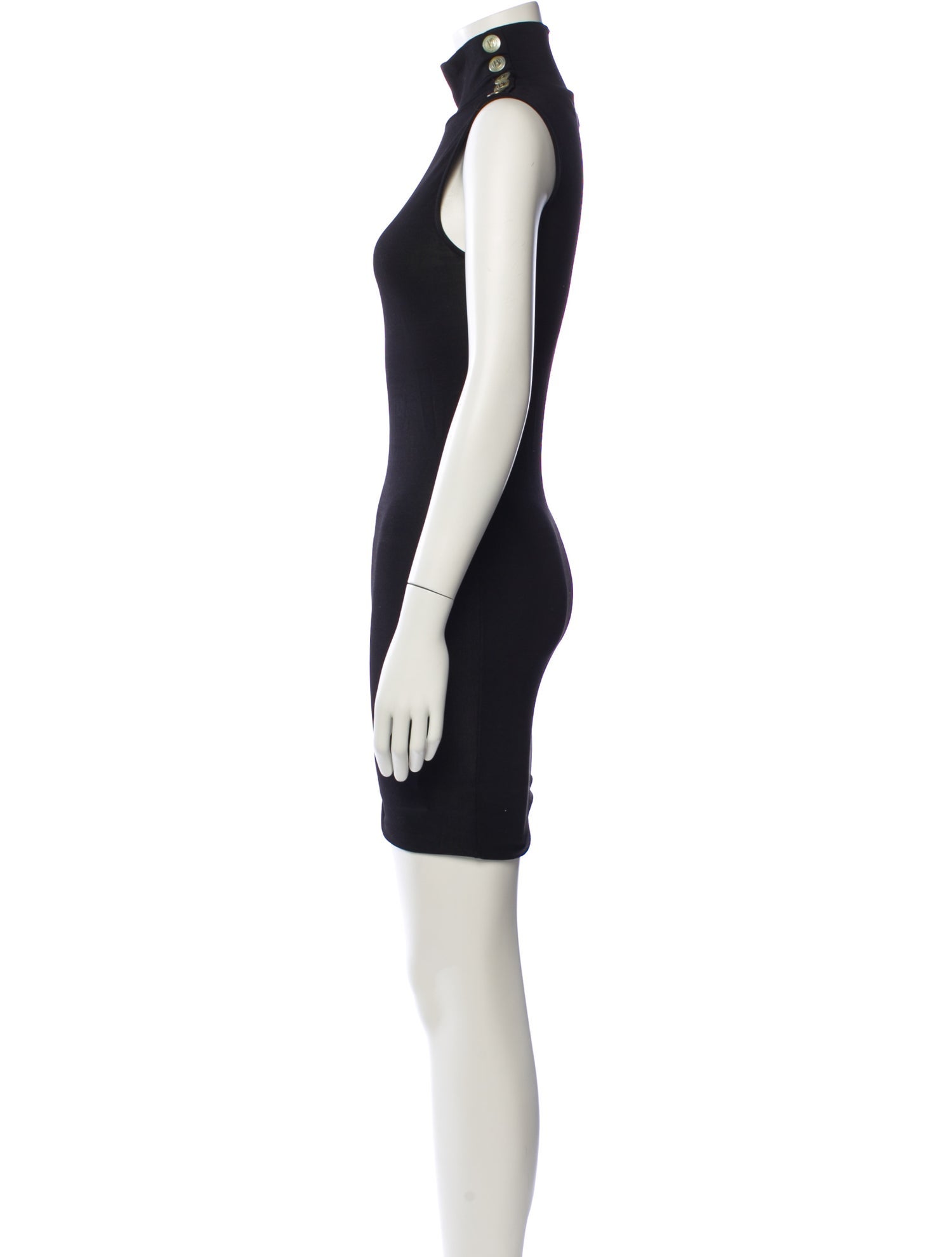 Pierre Balmain Turtleneck Mini Dress