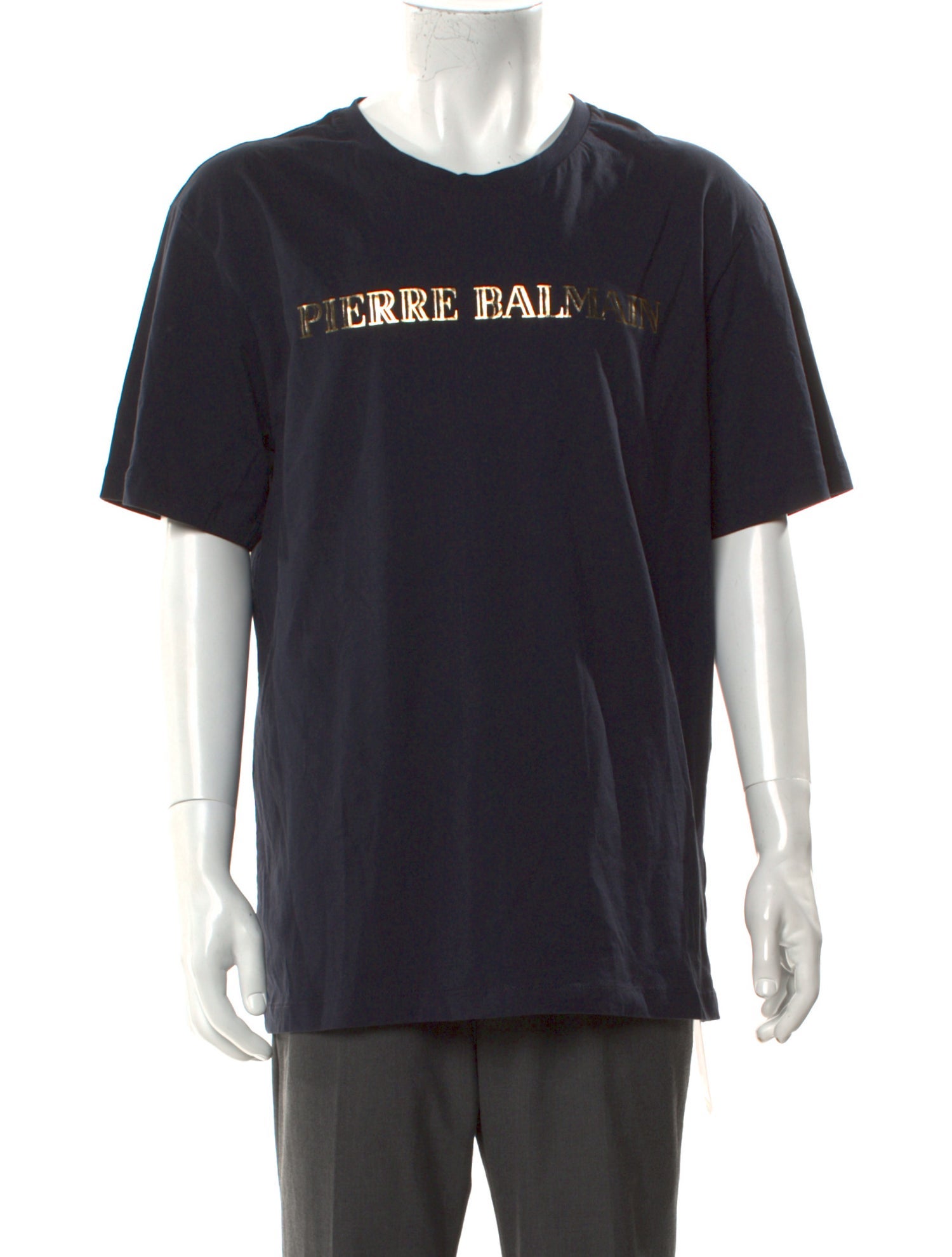 Pierre Balmain Graphic Print Crew Neck T-Shirt