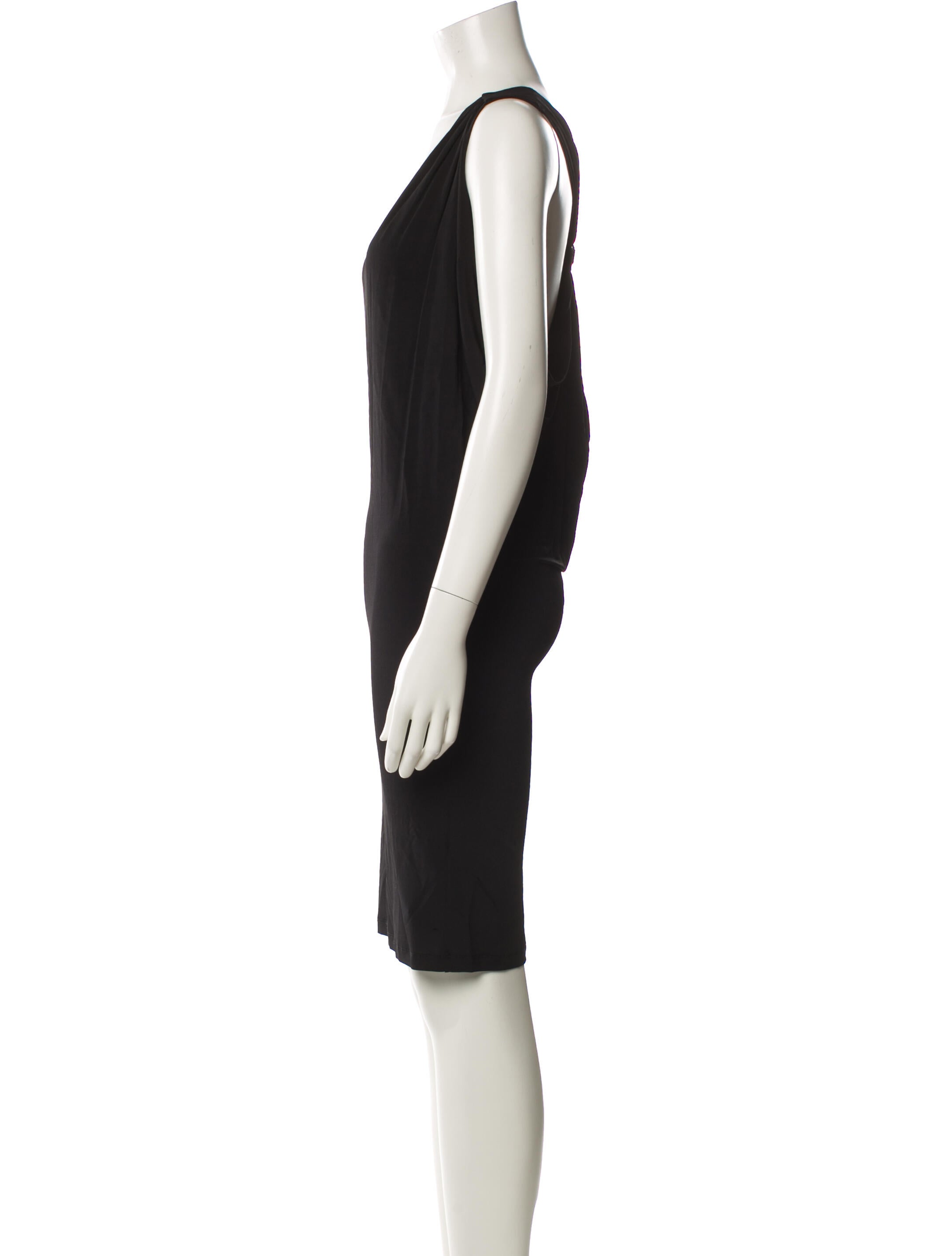 Pierre Balmain Scoop Neck Knee-Length Dress