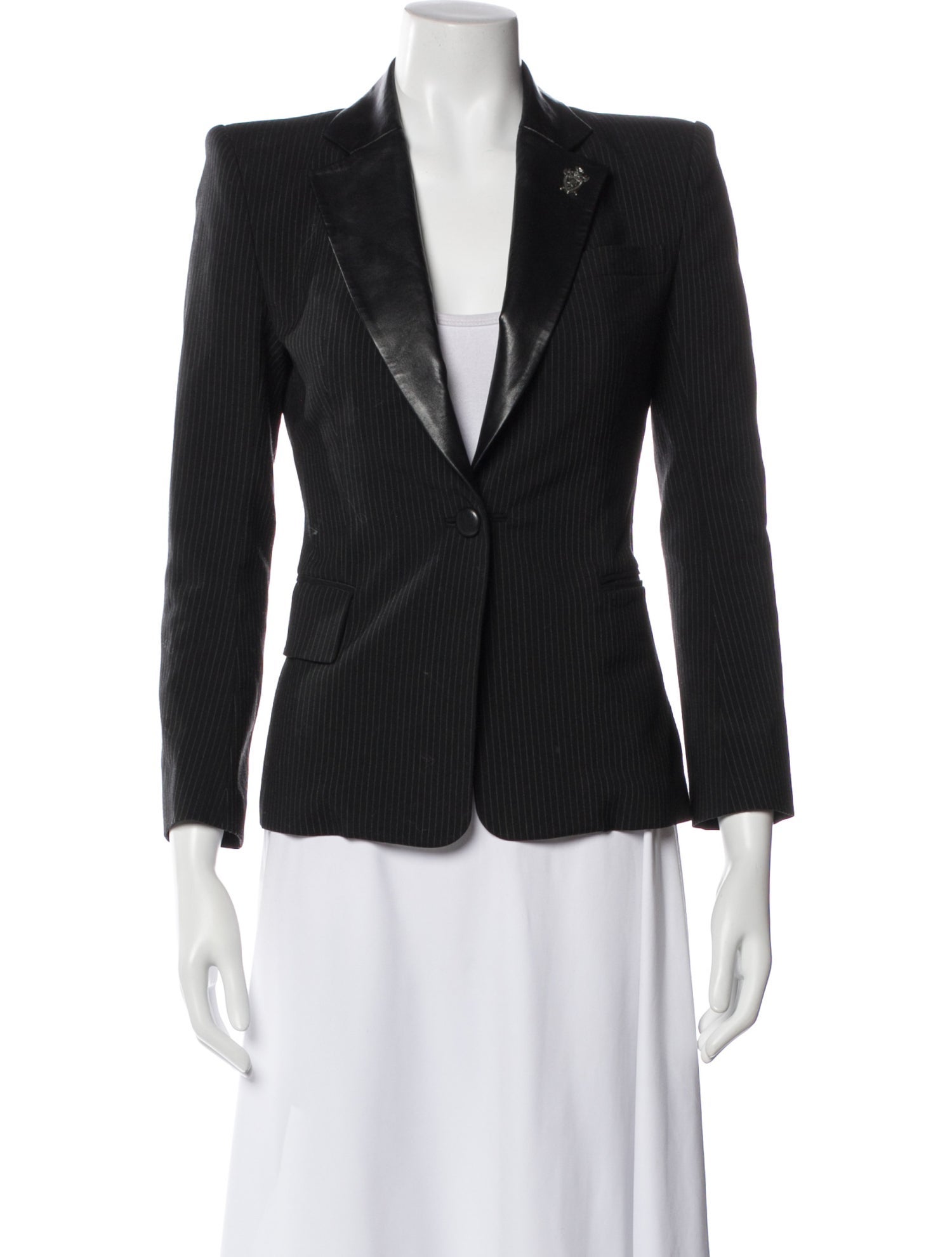 Pierre Balmain Wool Striped Blazer