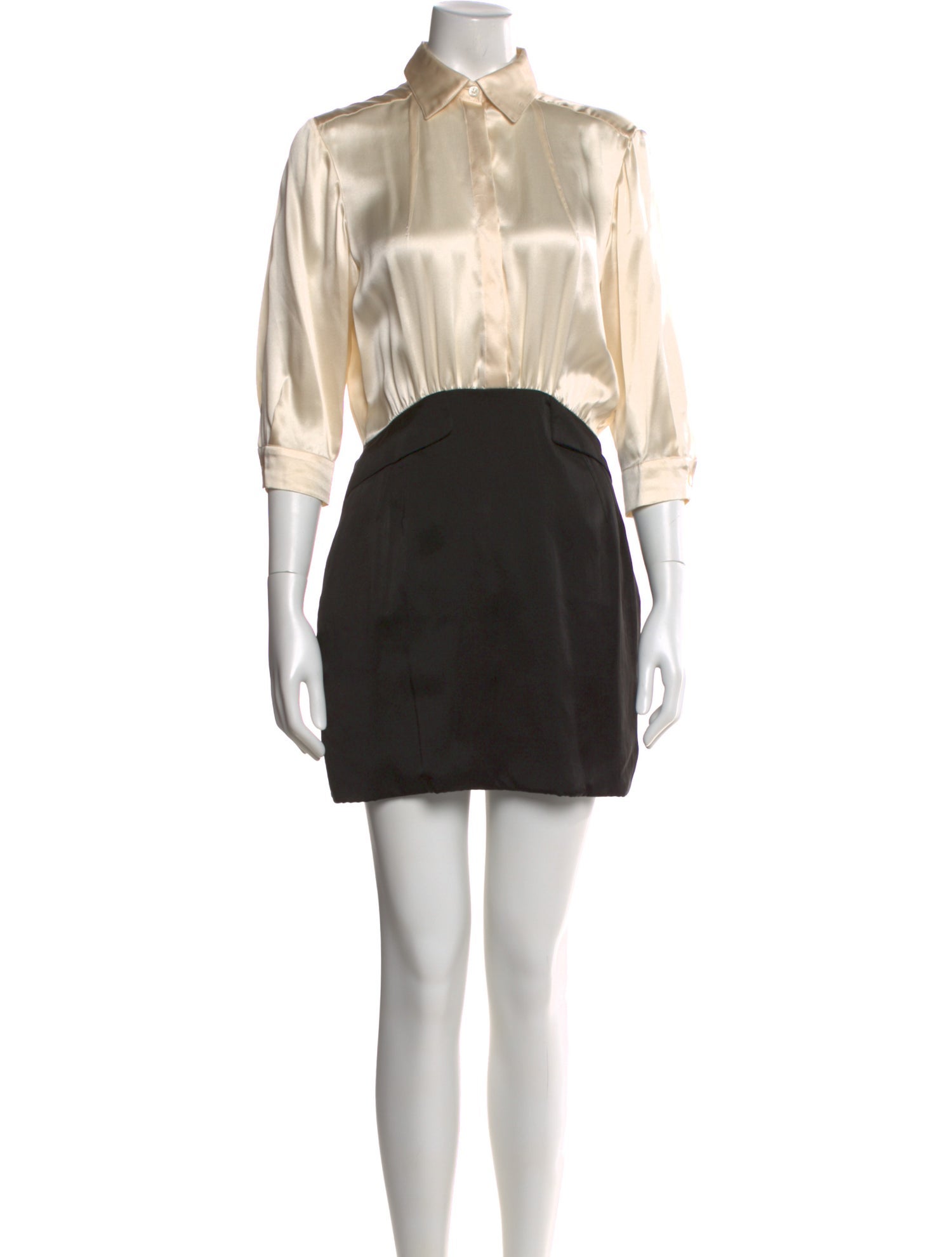Pierre Balmain Silk Mini Dress