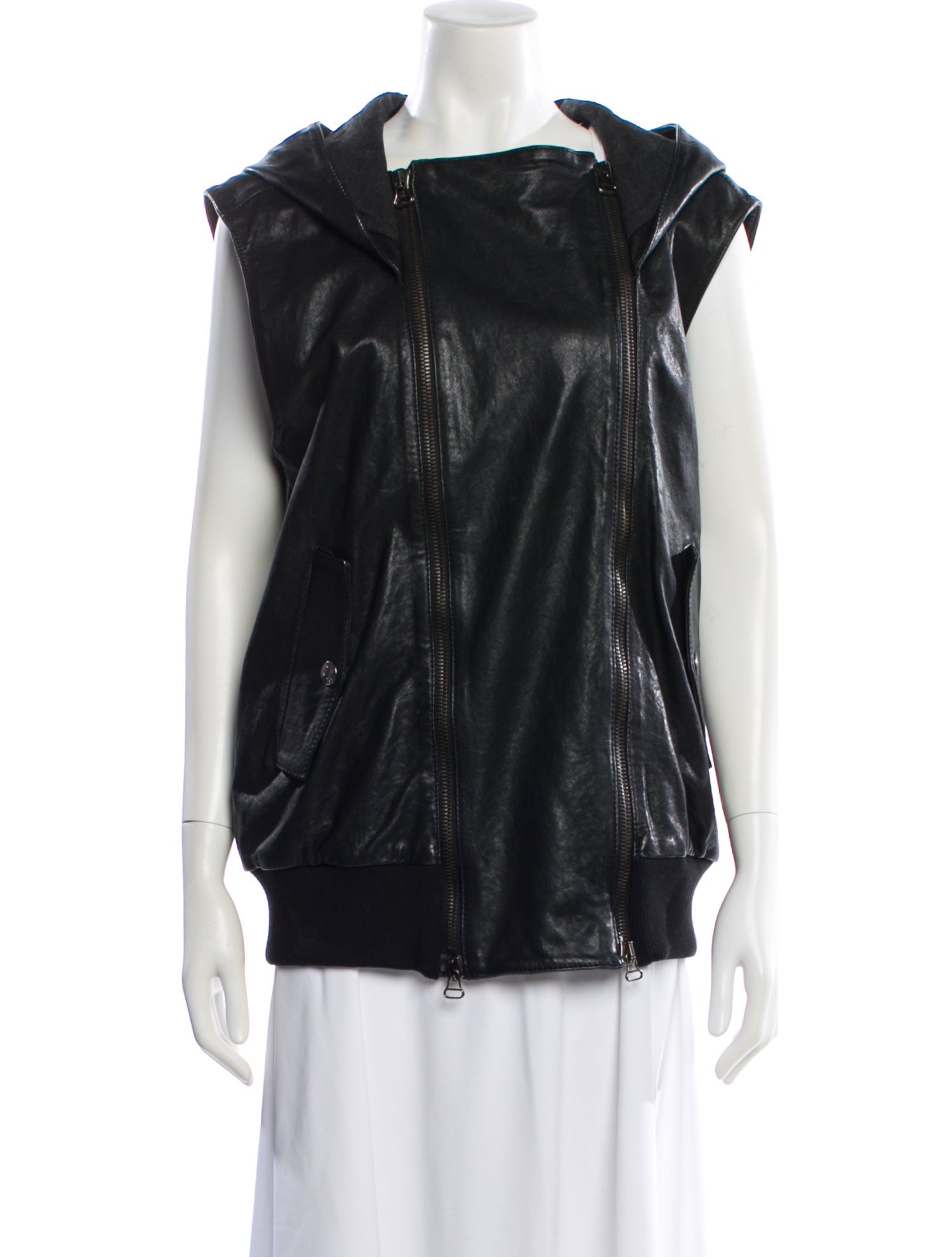 Pierre Balmain Leather Vest