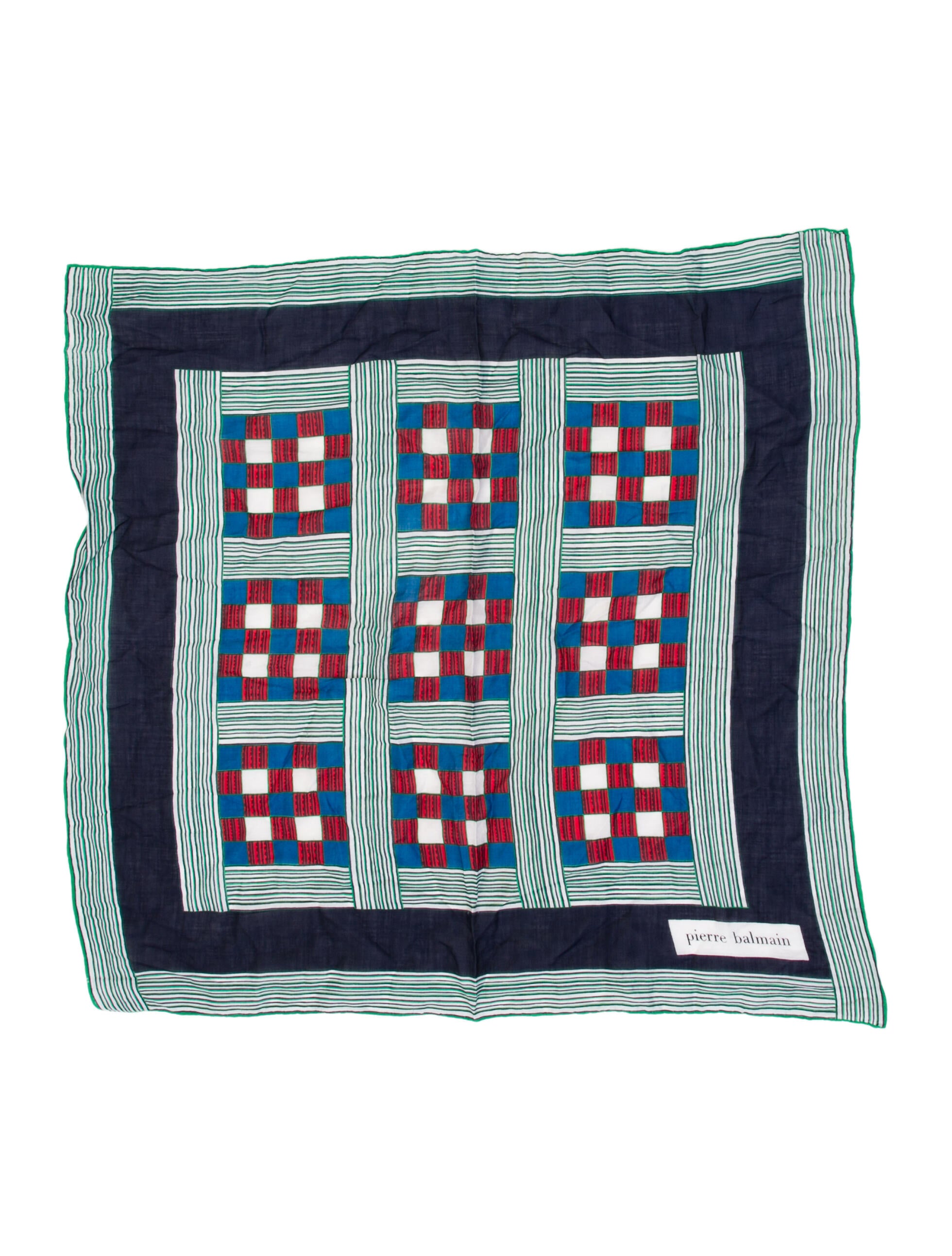 Pierre Balmain Silk Vintage Scarf