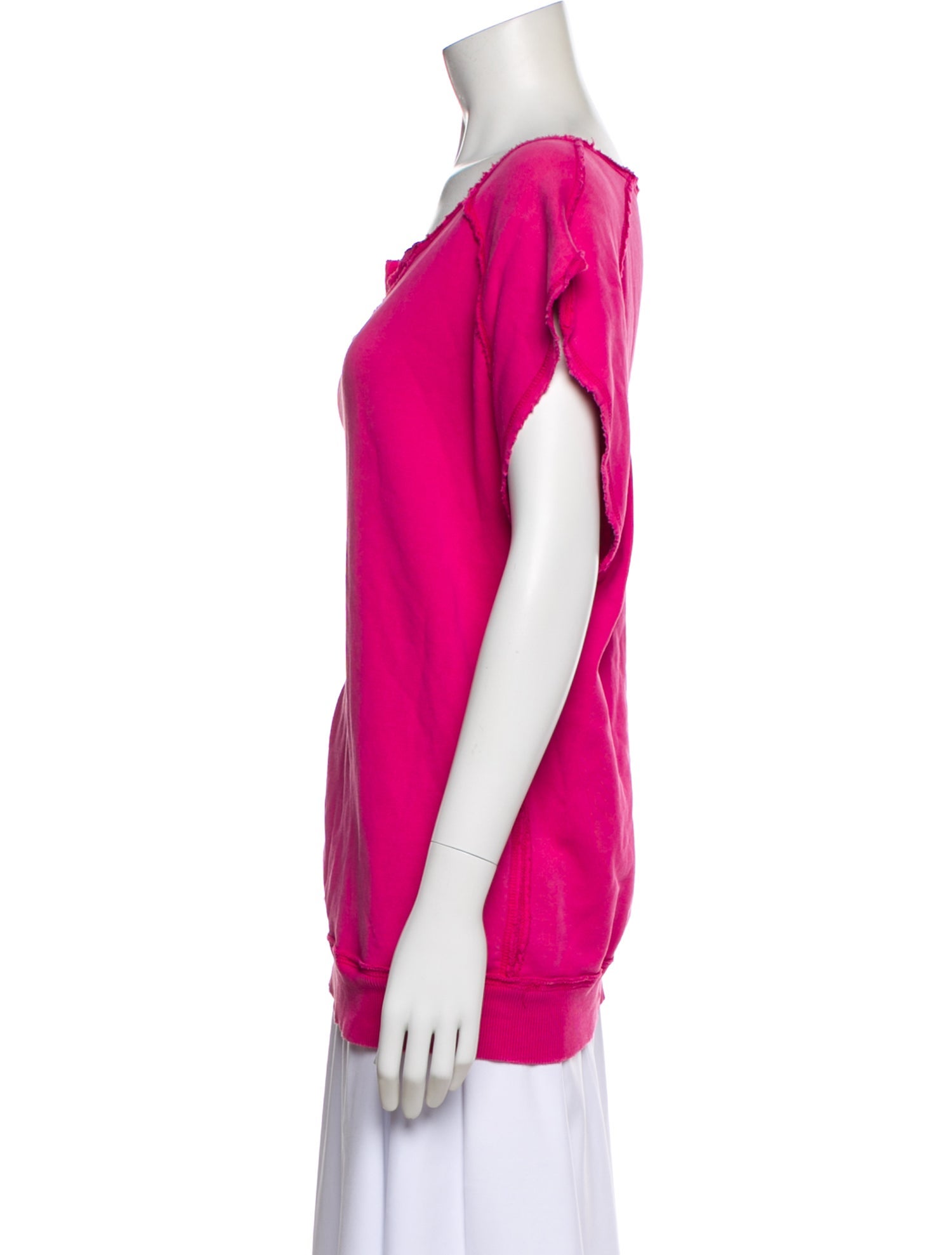 Pierre Balmain V-Neck Short Sleeve Top