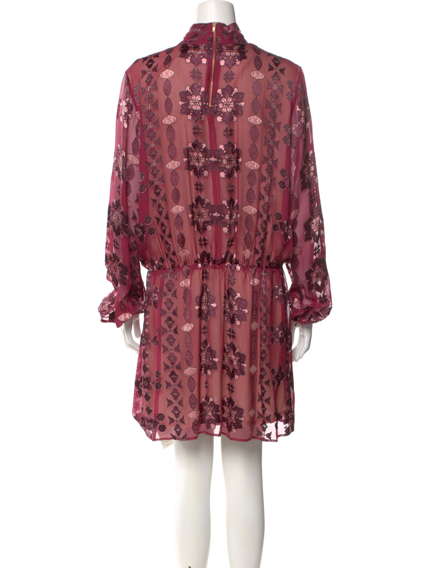 Pierre Balmain Floral Print Mini Dress