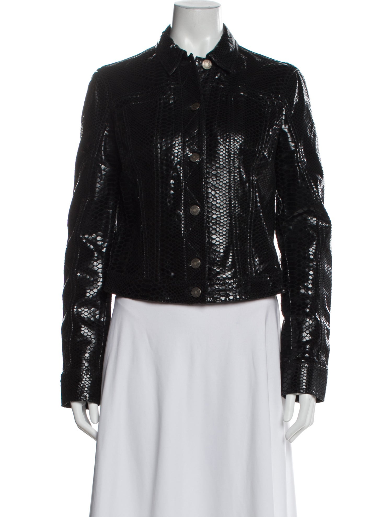 Pierre Balmain Leather Biker Jacket