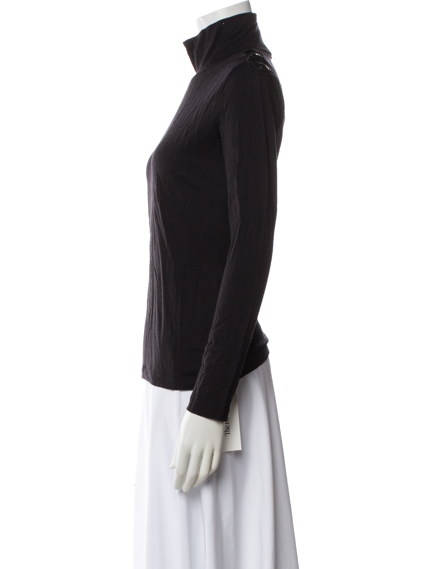 Pierre Balmain Wool Turtleneck Top