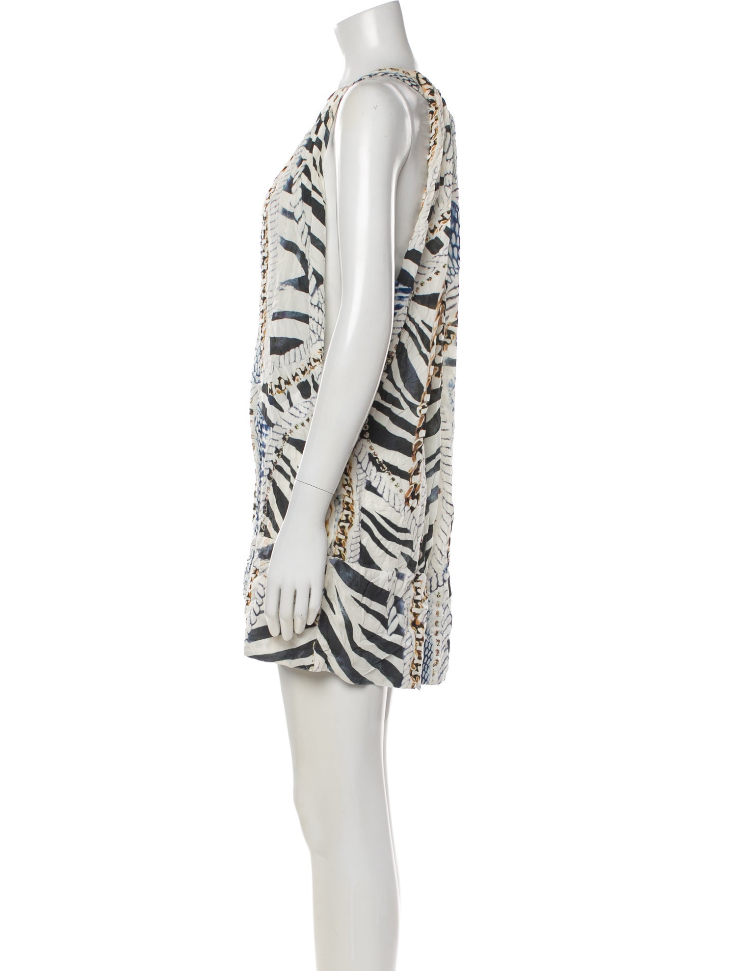 Pierre Balmain Silk Mini Dress