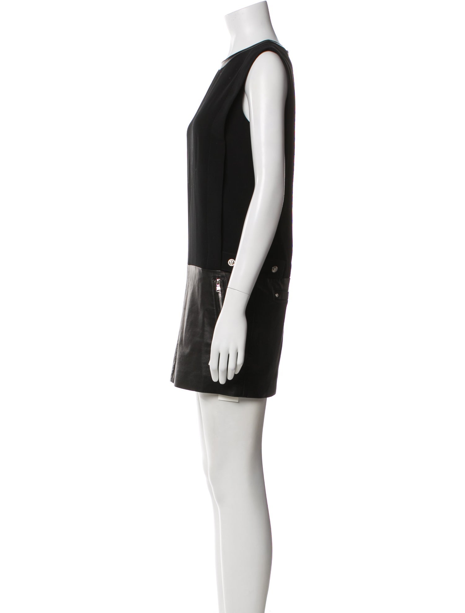 Pierre Balmain Crew Neck Mini Dress