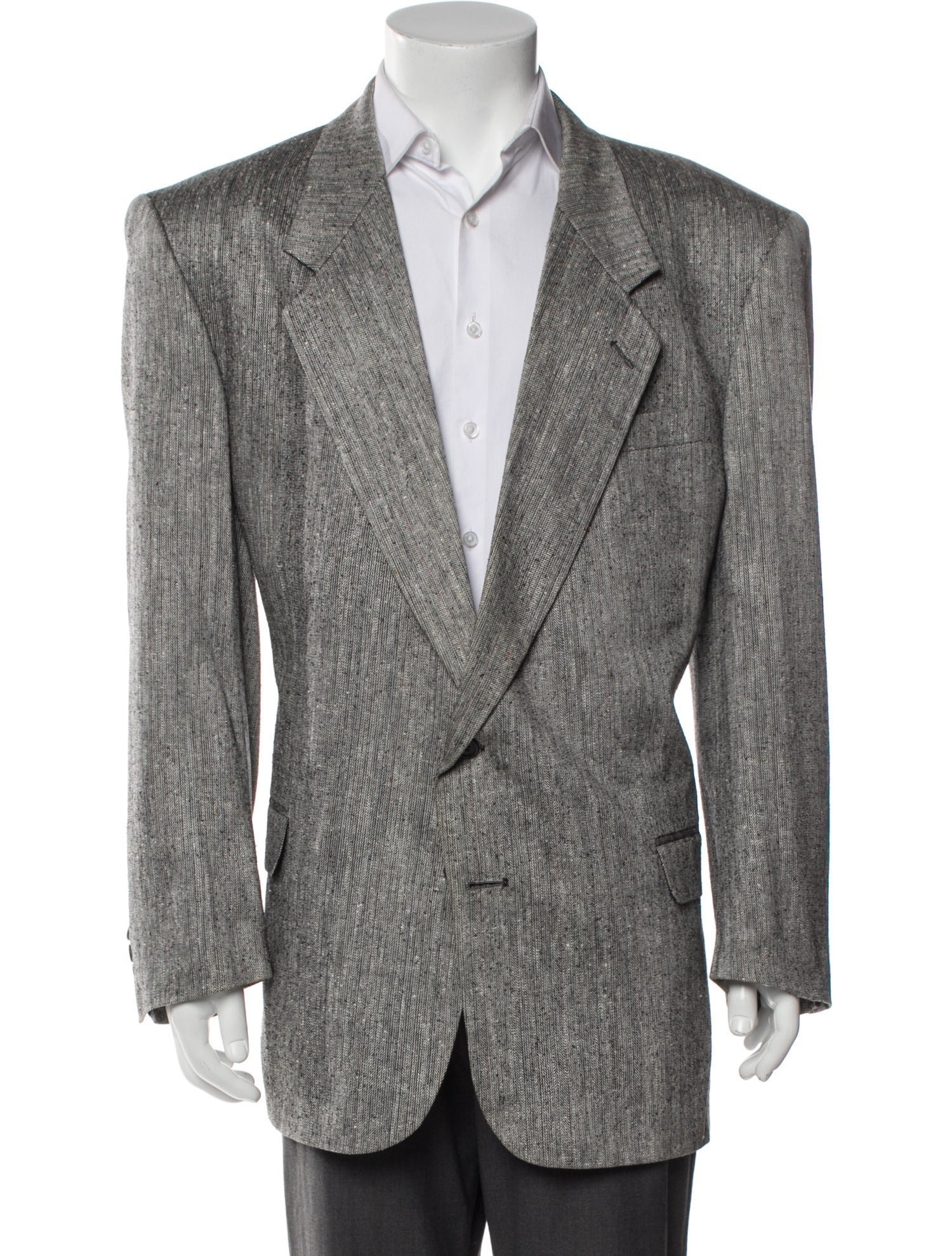 Pierre Balmain Silk Printed Overcoat