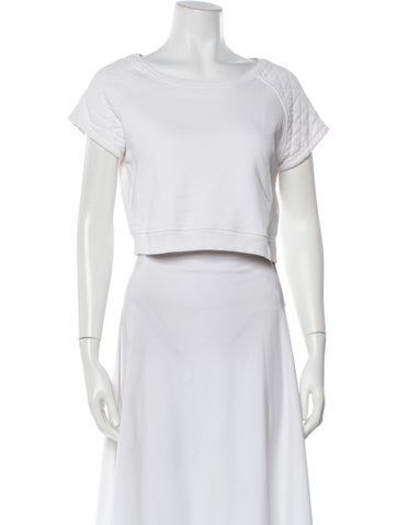 Pre-owned Pierre Balmain Bateau Neckline Sweater In White