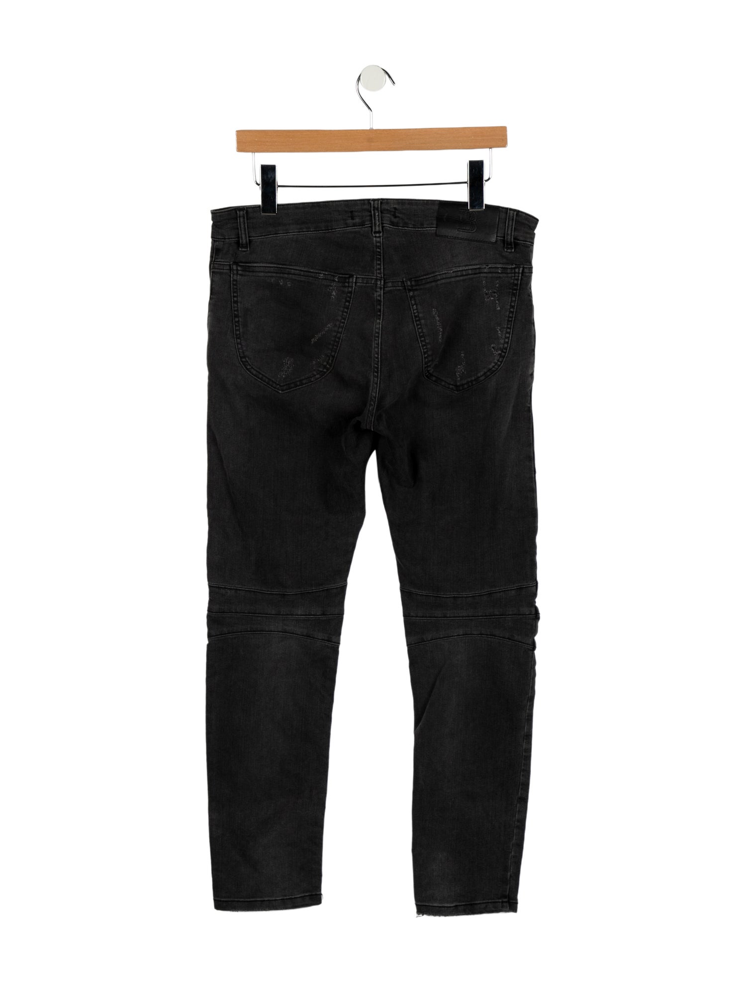 Pierre Balmain Mid-Rise Straight Leg Jeans