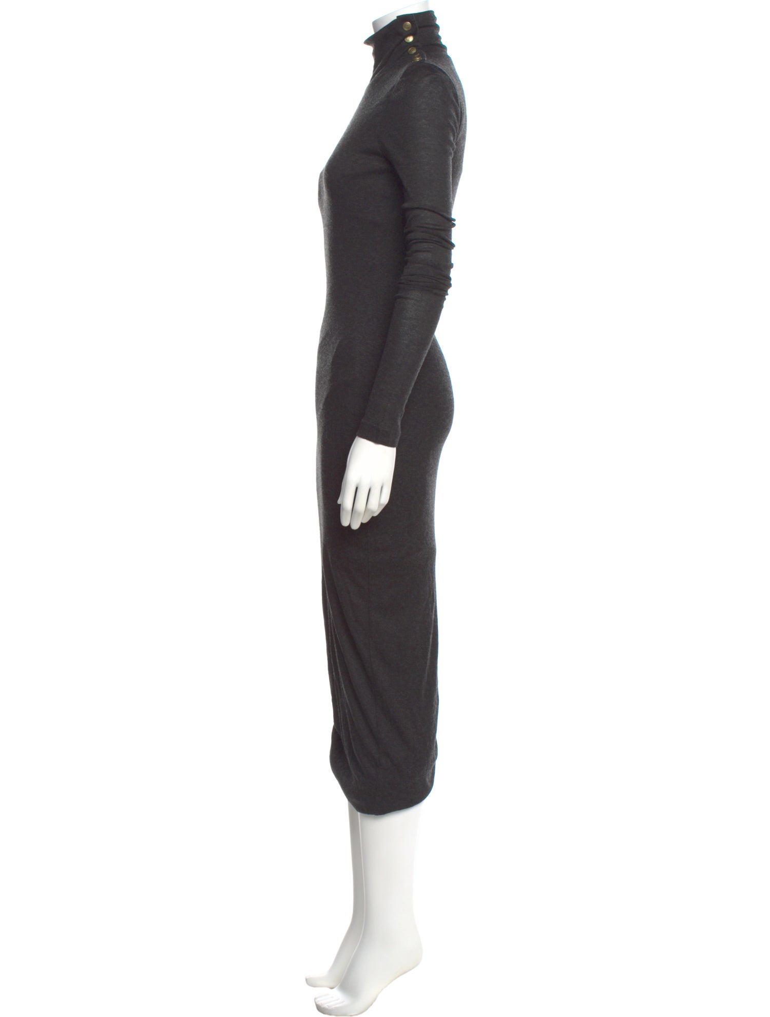 Pierre Balmain Turtleneck Long Dress w/ Tags