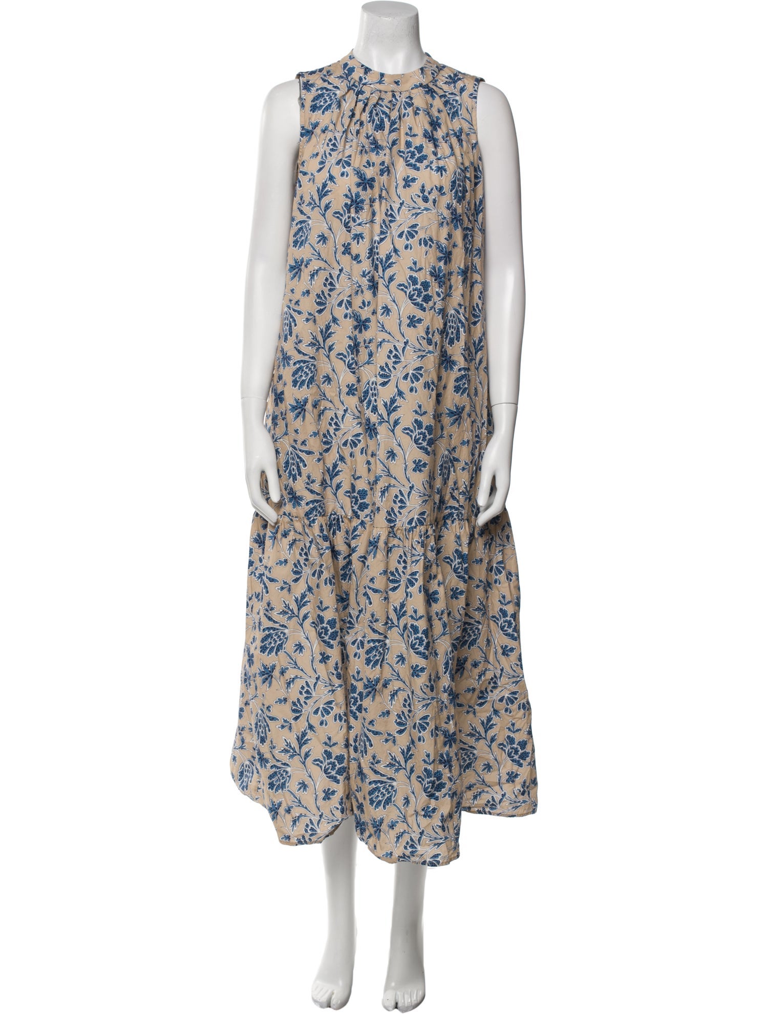 Cruise by MaxMara Floral Print Long Dress