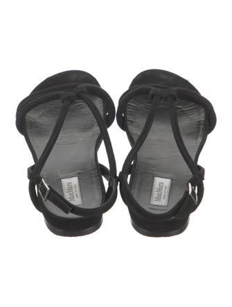 Cruise by MaxMara Suede Slingback Sandals