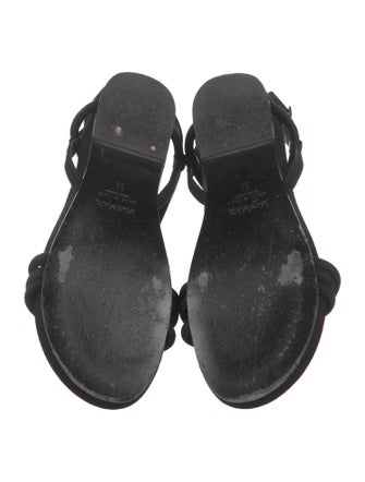 Cruise by MaxMara Suede Slingback Sandals