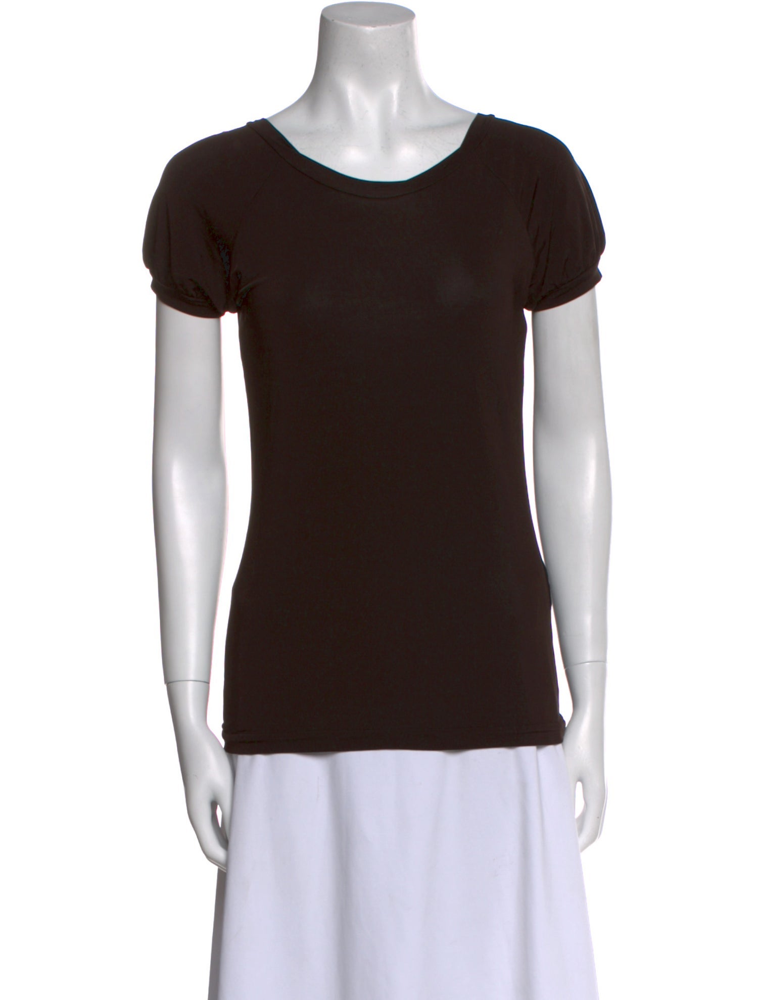 'S Max Mara Scoop Neck Short Sleeve T-Shirt