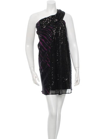 Sachin + Babi Sequined Silk Dress