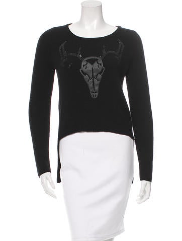 Sachin + Babi Knit Sequin-Accented Sweater