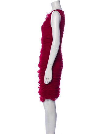 Sachin + Babi Bateau Neckline Knee-Length Dress