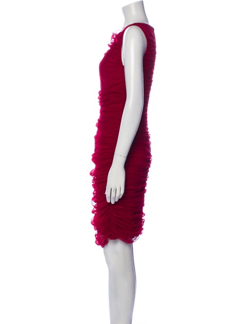 Sachin + Babi Bateau Neckline Knee-Length Dress