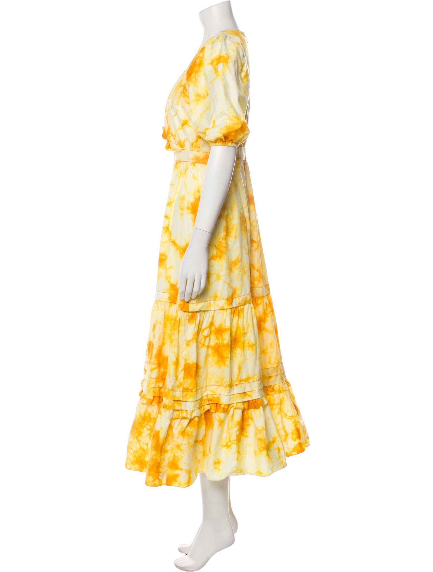 Zimmermann Floral Print Long Dress - Yellow Dresses, Clothing ...