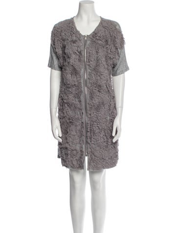 Sachin + Babi Dresses Scoop Neck Mini Dress S