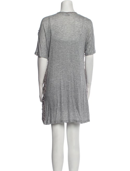 Sachin + Babi Scoop Neck Mini Dress