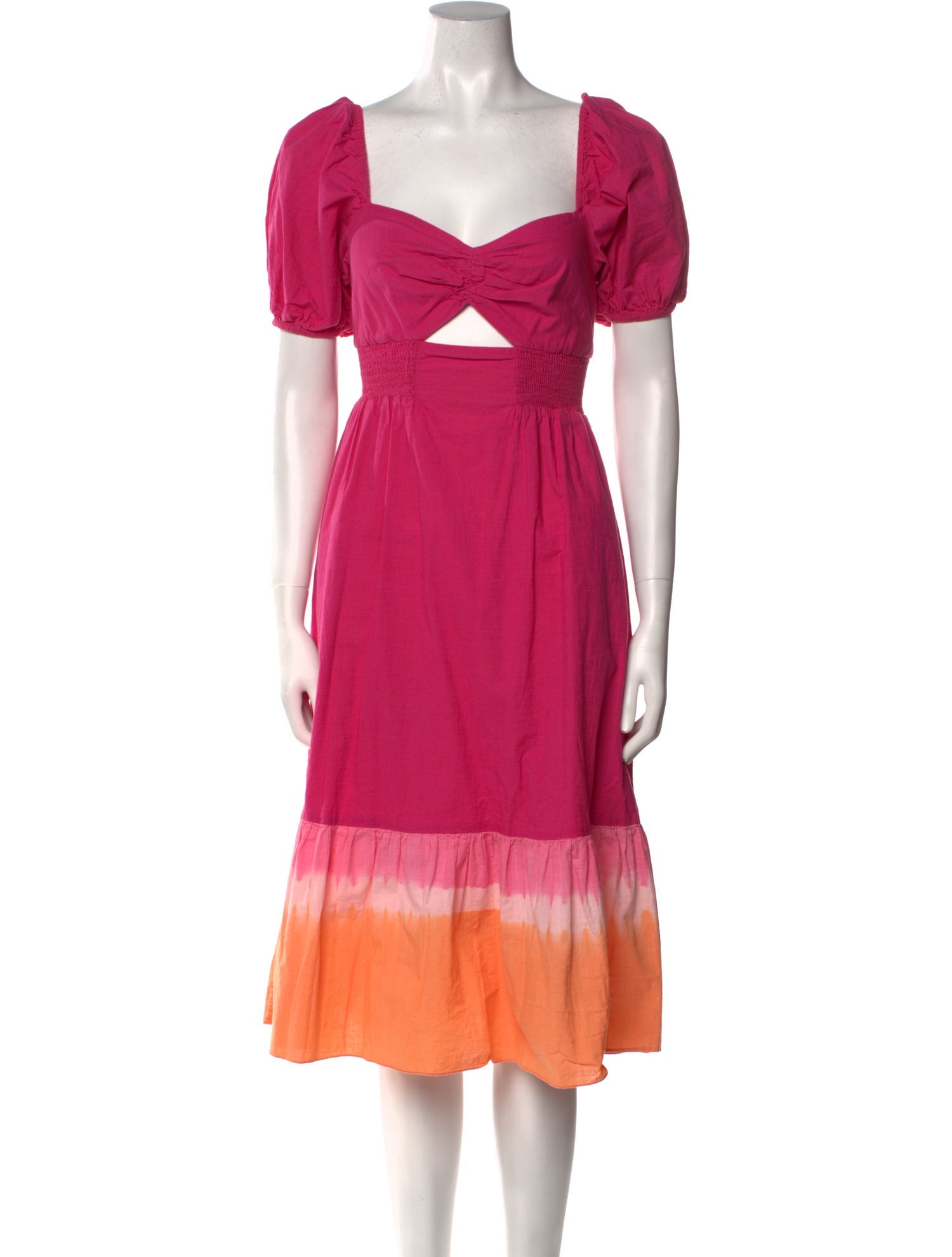 Sachin + Babi V-Neck Midi Length Dress