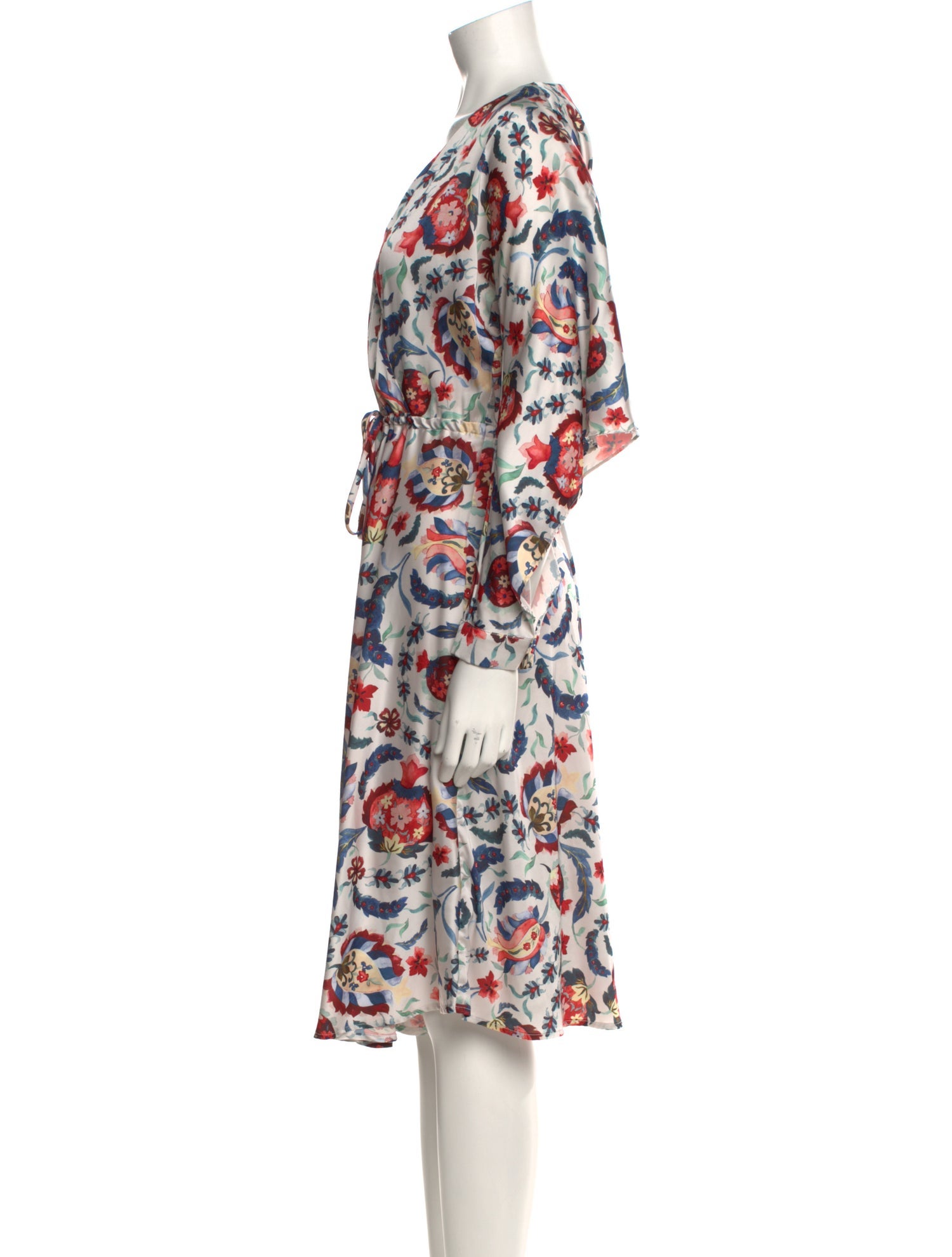 Sachin + Babi Floral Print Midi Length Dress