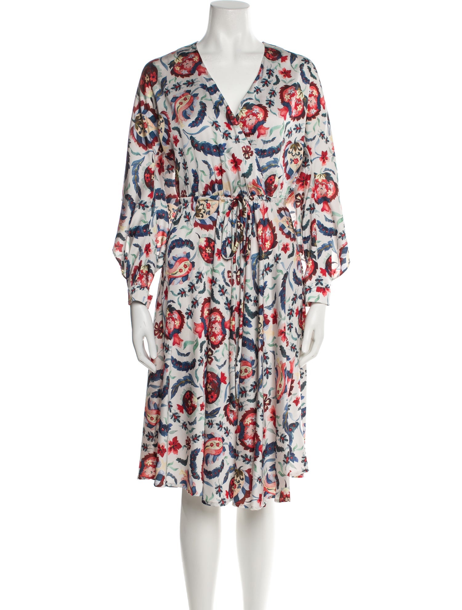Sachin + Babi Floral Print Midi Length Dress