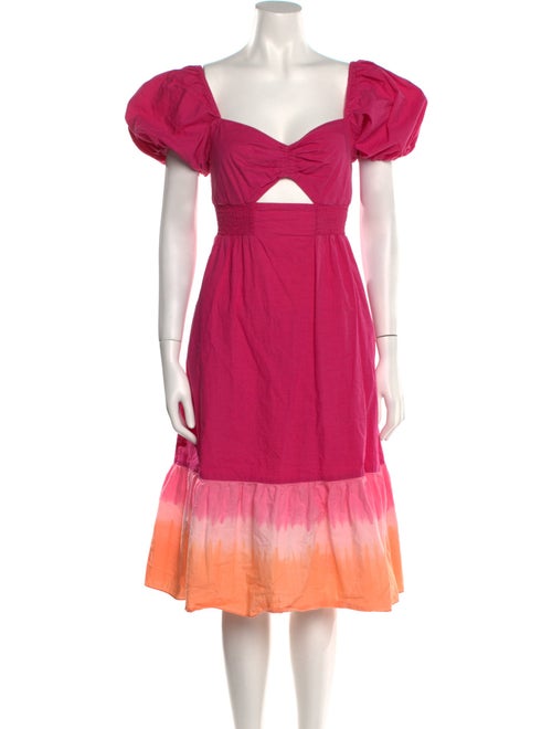 Sachin + Babi Square Neckline Knee-Length Dress