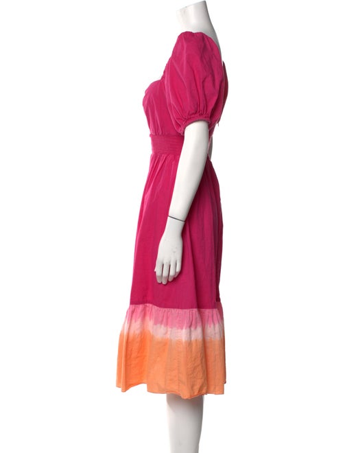 Sachin + Babi V-Neck Midi Length Dress