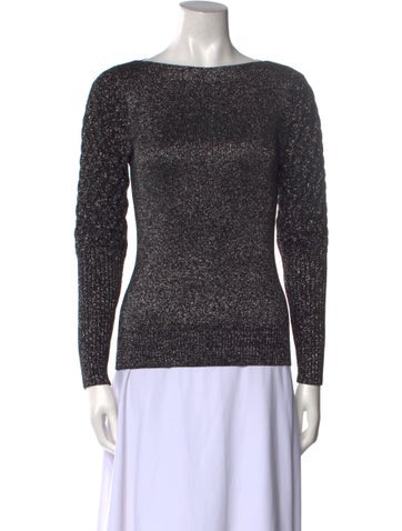 Sachin + Babi Tops Bateau Neckline Long Sleeve Sweatshirt XS