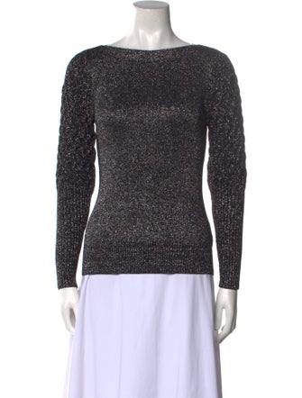 Sachin + Babi Bateau Neckline Long Sleeve Sweatshirt